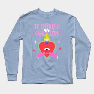 Corazon Amor Heart Love Long Sleeve T-Shirt